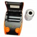 Portable 58mm Bluetooth POS Receipt Thermal Printer, Compatible with iOS/Android/Windows QS-5806 - Orange